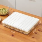 Refrigerator food storage box Japanese-style square freezer box single-layer plastic sealed box large classification transparent fresh-keeping box - Image 7