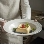 Stylish Ceramic Western Pasta Plate Dessert Plate Slightly Flawed