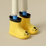 Happy Mary new children's rain boots EVA cartoon cute non-slip boys and girls baby rain boots children's shoes
