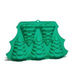 Cross-border Christmas tree baking tray cake stacking combination Christmas tree shape silicone Christmas tree mold cake mold wholesale - Image 6