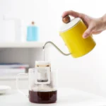 Hand-washed small mouth pot without handle
