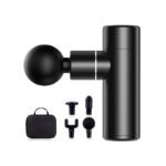 Foreign trade cross-border portable mute aluminum alloy massage gun fascia grab Shenzhen factory hot sale mini mini fascia gun