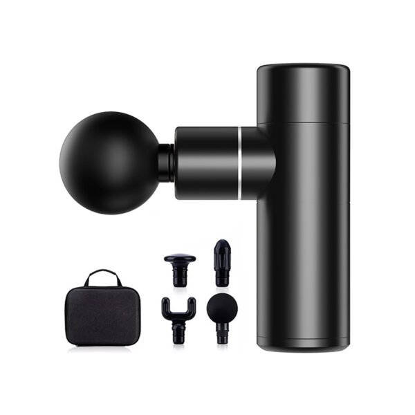 Foreign trade cross-border portable mute aluminum alloy massage gun fascia grab Shenzhen factory hot sale mini mini fascia gun