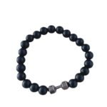 New Beaded Bracelet Volcanic Stone Dumbbell European and American Jewelry Men and Women Natural Stone Turquoise Cross-border Hot Accessories - Image 5