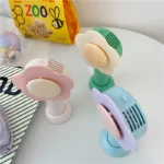 Retro rechargeable flower leafless small fan - Image 5