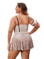 Foreign Trade New Amazon European and American Sexy Large Size High Waist Split Bikini Ladies Swimwear Manufacturers Wholesale - Image 4