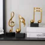 Creative ornaments Nordic music symbols ins home layout wine cabinet decoration living room office desktop gift - Image 3