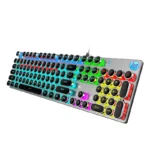 HP GK400 steampunk mechanical keyboard wired gaming game dedicated retro desktop computer notebook - Image 2