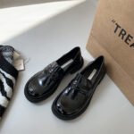 Basic model ~ so comfortable! Black British style retro small leather shoes female soft leather student Japanese jk single shoes - Image 5