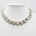 New European and American hip-hop men's 12mm glass simple Cuban necklace HipHop trend men's accessories factory direct supply - Image 13