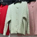 Japanese gentle style sweater women's jacket loose outerwear spring and autumn new retro lazy knitted cardigan women's clothing - Image 6