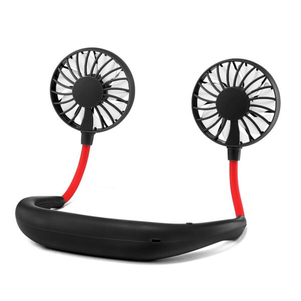 Factory direct supply lazy sports neck fan outdoor convenient charging creative student mini USB small electric fan