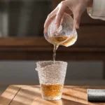 Retro ice dew Japanese wine glass sake glass glass white wine glass set spirit glass wine set wine dispenser wine cup - Image 4