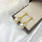 Retro style internet celebrity with the same style S925 silver Japanese freshwater pearl earrings fashion jewelry earrings one piece dropshipping - Image 7
