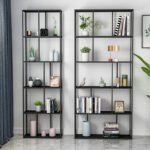 Nordic iron art bookshelf rack living room floor simple storage shelf office multi-layer modern creative bookcase - Image 4