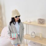 The new children's bag Korean version of the girl's small satchel fashion all-match little girl Messenger bag foreign style princess coin purse - Image 3