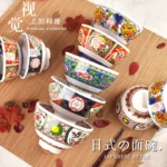 Hefeng Japanese cuisine tableware ramen bowl commercial imitation porcelain noodle soup bowl covered rice bowl barbecue bibimbap bowl melamine bowl