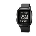 Foreign Trade New Electronic Watch for Junior and Senior High School Students Men and Women Sports Waterproof Luminous Children's Watch Multifunctional Square - Image 5