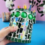 Mosaic pen holder material bag handmade diy - Image 2