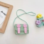 The new children's bag Korean version of the girl's small satchel fashion all-match little girl Messenger bag foreign style princess coin purse - Image 6