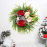 Hong Kong Love Christmas Wreath Autumn Season Thanksgiving Plant Wreath Door Front Decoration