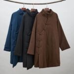 Improved Hanfu men's ramie top - Image 4