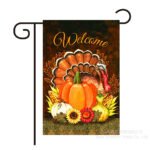 Amazon Cross-border Thanksgiving Garden Flag Turkey Pattern Flag European and American Festival Outdoor Garden Decoration Wholesale - Image 5