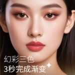 Honey brace gold diamond three-color eyeshadow stick gradient color development A touch of molding lazy fine glitter highlight eyeshadow is easy to develop and full of color - Image 4