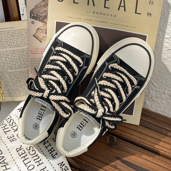 New classic all-match low-cut canvas shoes women's 1970S basic style women's shoes low-cut student women's casual white shoes
