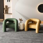 Single sofa chair light luxury leisure net red chair living room Nordic single chair bedroom simple balcony lazy sofa - Image 3