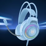 Hyun silver fox XYH66 head-mounted computer headset desktop gaming headset wired notebook headset cross-border - Image 3