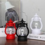 Halloween decoration retro small oil lamp electronic candle lamp LED pony lamp creative wind lamp portable pumpkin lamp - Image 2