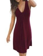 Amazon AliExpress Europe and America plus size dress summer 2022 new women's cross-border sexy V-neck print dress - Image 6