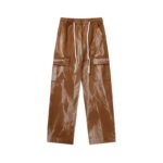 Vintage high-street Harajuku tie-dyed straight trousers