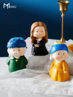 Van Gogh Healing System Small Object Desktop Ins Wind Doll - Image 3