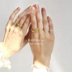 Depressed pig head ~ S925 sterling silver ~ clane style simple Japanese temperament texture fine ring ring - Image 8