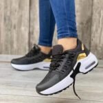 2022 spring and autumn new European and American foreign trade large size casual shoes women's fly woven wedge front lace mesh breathable women's shoes - Image 3