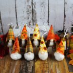 Zonghong cross-border harvest festival doll hanging props faceless old man dwarf doll Thanksgiving scene decoration