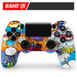 Suitable for PS4 4th generation wireless bluetooth controller PS4 wireless game controller double vibration gyroscope handle - Image 3