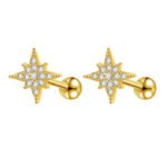 2023 new ins temperament earrings earrings Korean version European and American cross-border sweet hollow heart-shaped light luxury earrings wholesale - Image 8