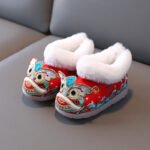 Children's warm embroidered shoes - Image 4