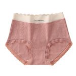 Women's underwear wholesale cotton high-quality girls seamless large size high-value breathable mid-high waist pure cotton underwear women - Image 5