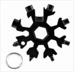 18 in 1 Snowflake Multi-tool Card Combination Snowflake Screwdriver Outdoor Snowflake Portable EDC Wrench Tool - Image 2