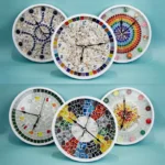 Clock diy mosaic material package