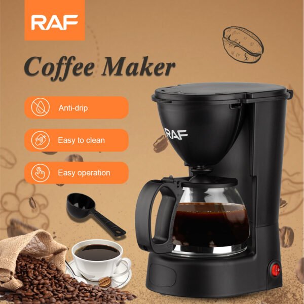 European standard drip coffee machine home automatic coffee pot drip filter insulation American tea office tea machine