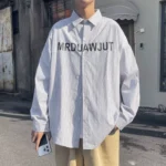 Ins street casual shirt - Image 5