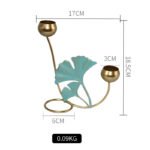Hand-painted Leaf Creative Candlestick - Image 6