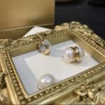 Yunjin magnetic suction pearl ear clip earrings summer new style without ear holes can wear earrings iron-absorbing stone pearl earrings earrings - Image 2