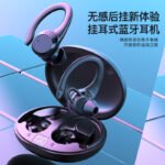 Cross-border TWS ear-mounted wireless Bluetooth headset ENC call noise reduction music running sports in-ear earplugs - Image 2