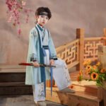 Boys' Hanfu Academy Style Suit - Image 4